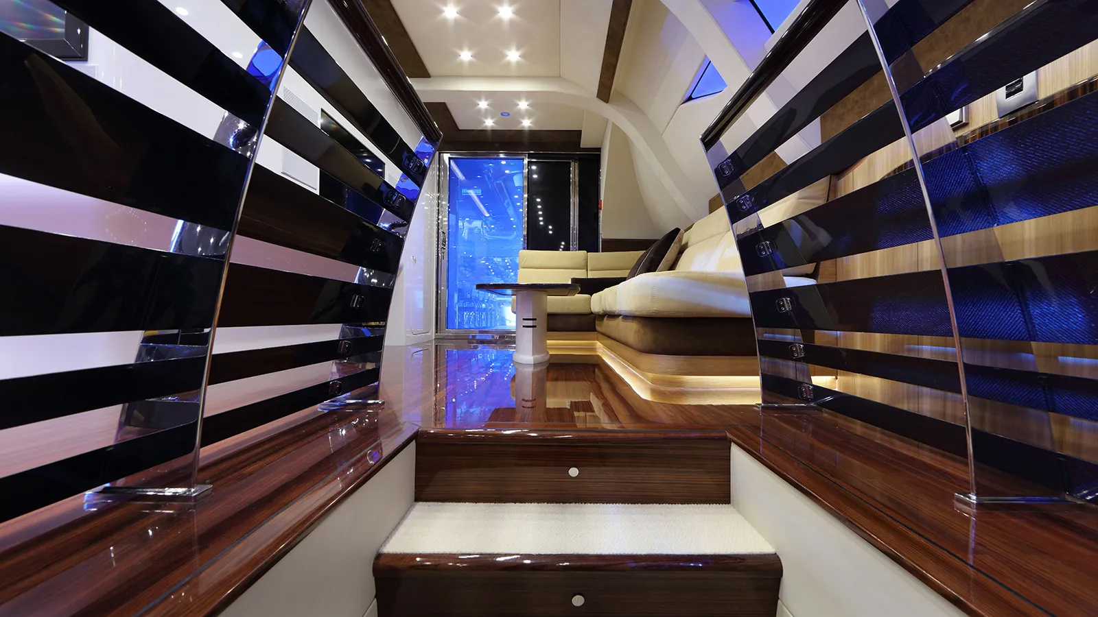 galaxy of happiness yacht interior